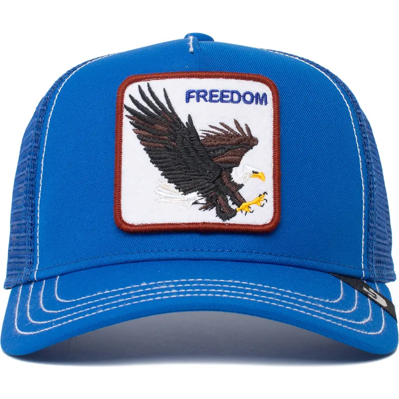 shapka-izvita-shapka-traker-sinya-snapbek-the-freedom-eagle-the-farm-ot-goorin-bros