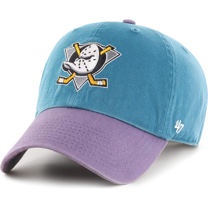 purple mighty ducks hat