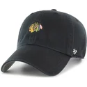 shapka-izvita-cherna-reguliruem-clean-up-base-runner-na-chicago-blackhawks-nhl-ot-47-brand