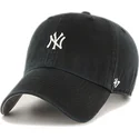 shapka-izvita-cherna-reguliruema-clean-up-base-runner-na-new-york-yankees-mlb-ot-47-brand