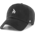 shapka-izvita-cherna-reguliruem-clean-up-base-runner-na-los-angeles-dodgers-mlb-ot-47-brand