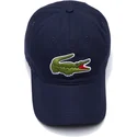 casquette-courbee-bleue-marine-ajustable-contrast-strap-oversized-crocodile-lacoste