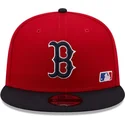 shapka-ploska-chervena-snapbek-9fifty-team-arch-na-boston-red-sox-mlb-ot-new-era