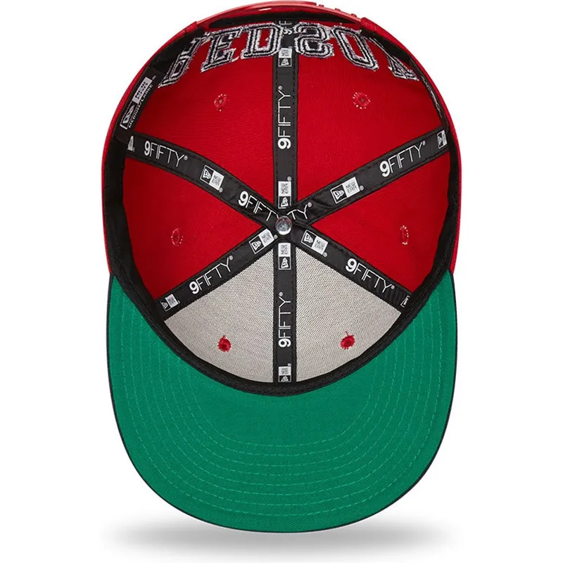 gorra-plana-roja-y-azul-marino-snapback-9fifty-team-arch-de-boston-red-sox-mlb-de-new-era