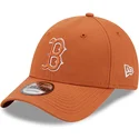shapka-izvita-kafyav-reguliruem-9forty-league-essential-na-boston-red-sox-mlb-ot-new-era