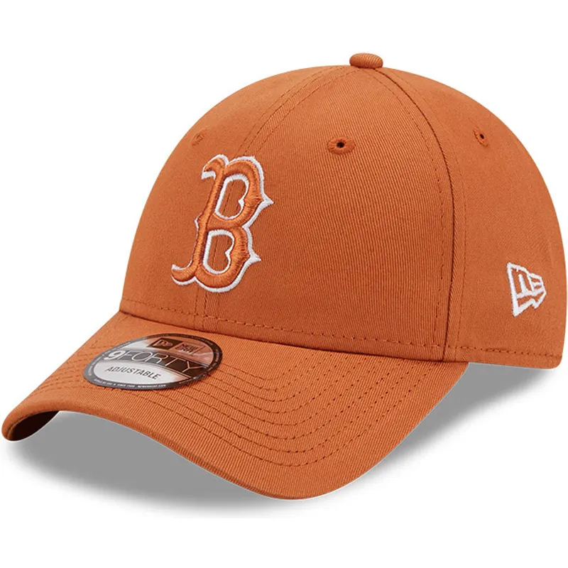 shapka-izvita-kafyav-reguliruem-9forty-league-essential-na-boston-red-sox-mlb-ot-new-era