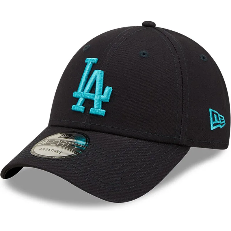 shapka-izvita-tmnosin-reguliruem-9forty-league-essential-na-los-angeles-dodgers-mlb-ot-new-era