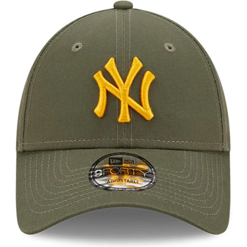 shapka-izvita-zelena-reguliruem-9forty-league-essential-na-new-york-yankees-mlb-ot-new-era