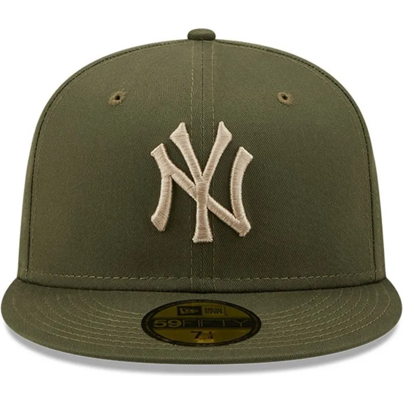 shapka-ploska-zelena-prilepnala-59fifty-league-essential-na-new-york-yankees-mlb-ot-new-era