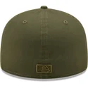 grune-eng-anliegende-59fifty-league-essential-kappe-der-new-york-yankees-mlb-von-new-era