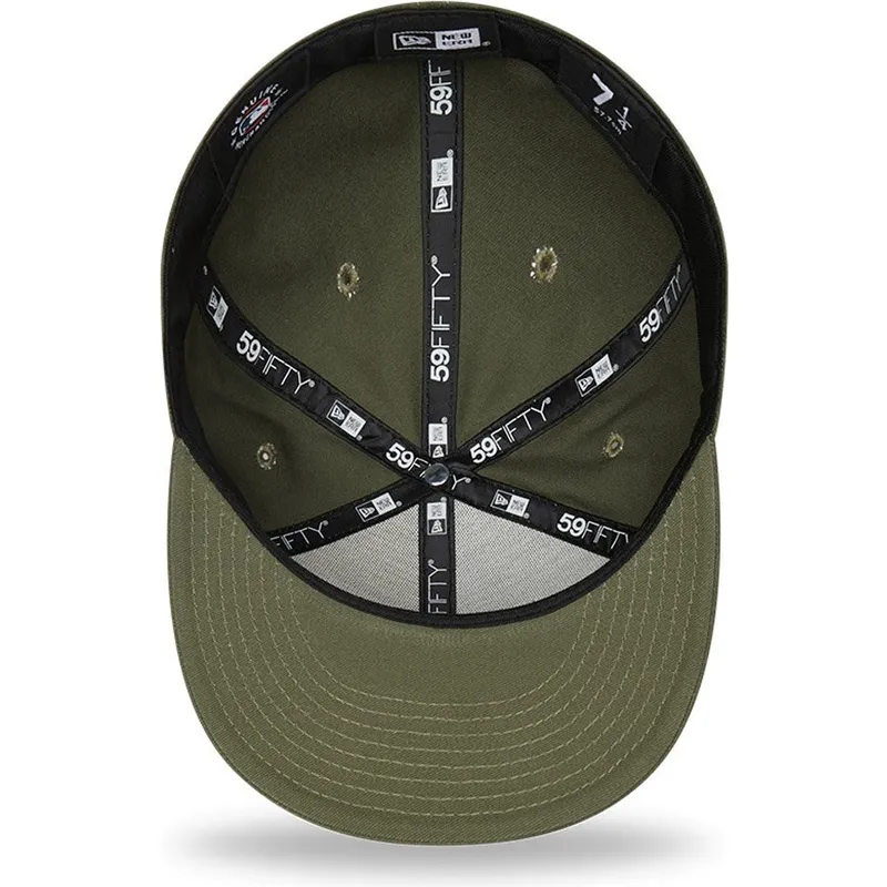 shapka-ploska-zelena-prilepnala-59fifty-league-essential-na-new-york-yankees-mlb-ot-new-era