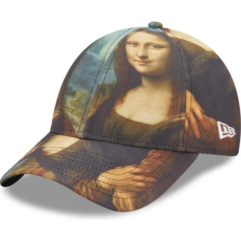 shapka-izvita-mnogocveten-reguliruem-9forty-mona-le-louvre-ot-new-era