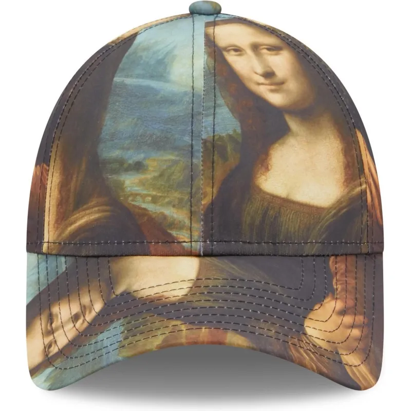 shapka-izvita-mnogocveten-reguliruem-9forty-mona-le-louvre-ot-new-era