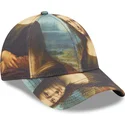 mehrfarbige-verstellbare-curved-cap-9forty-mona-lisa-le-louvre-von-new-era