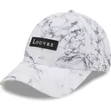 shapka-izvita-byala-reguliruem-9forty-clear-marble-le-louvre-ot-new-era