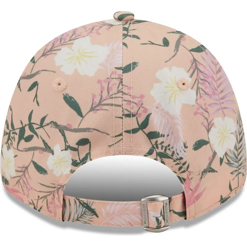 shapka-izvita-roza-reguliruem-9forty-floral-na-los-angeles-dodgers-mlb-ot-new-era