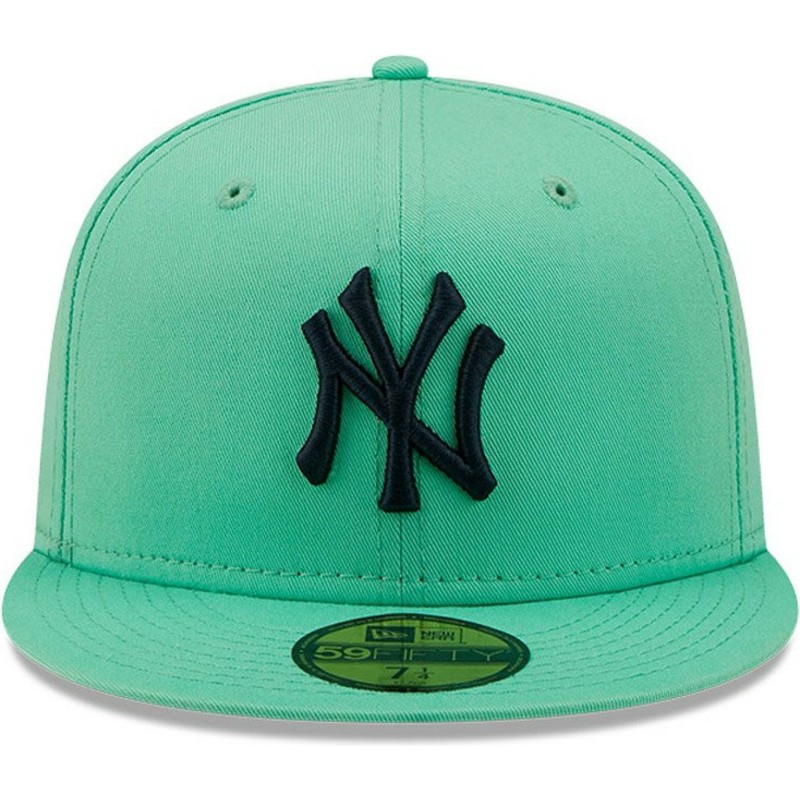 new-era-flat-brim-navy-blue-logo-59fifty-league-essential-new-york-yankees-mlb-blue-fitted-cap