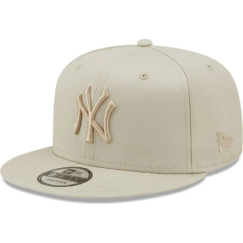 shapka-ploska-siv-snapbek-9fifty-league-essential-na-new-york-yankees-mlb-ot-new-era