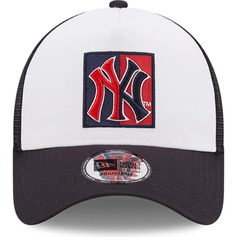 shapka-izvita-traker-tmnosin-snapbek-a-frame-frame-team-patch-na-new-york-yankees-mlb-ot-new-era