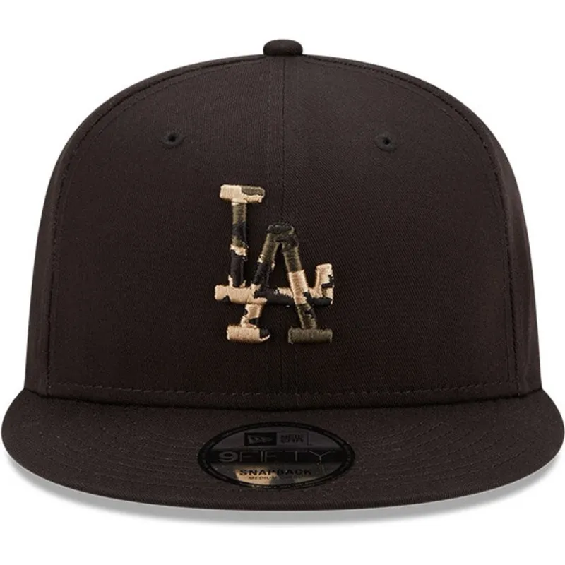 shapka-ploska-cherna-snapbek-9fifty-camo-infill-na-los-angeles-dodgers-mlb-ot-new-era