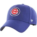 blaue-verstellbare-gebogene-mvp-kappe-der-chicago-cubs-mlb-von-47-brand