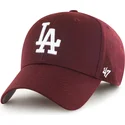 shapka-izvita-chervena-reguliruem-mvp-na-los-angeles-dodgers-mlb-ot-47-brand