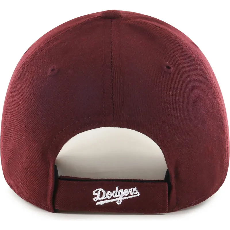 shapka-izvita-chervena-reguliruem-mvp-na-los-angeles-dodgers-mlb-ot-47-brand