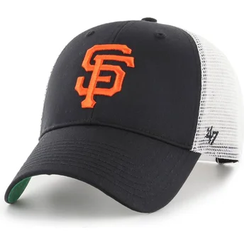 Casquette trucker noire et blanche MVP Branson San Francisco Giants MLB 47 Brand