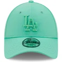 shapka-izvita-zelena-reguliruem-9forty-league-essential-na-los-angeles-dodgers-mlb-ot-new-era