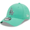 shapka-izvita-zelena-reguliruem-9forty-infill-na-los-angeles-dodgers-mlb-ot-new-era