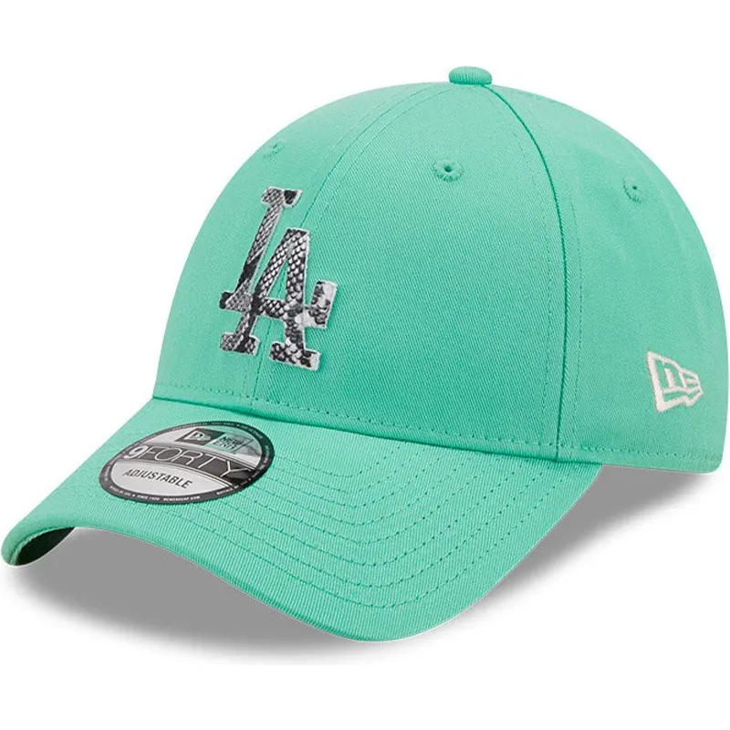 New Era League Essential 9Forty LA Los Angeles Light Green / White