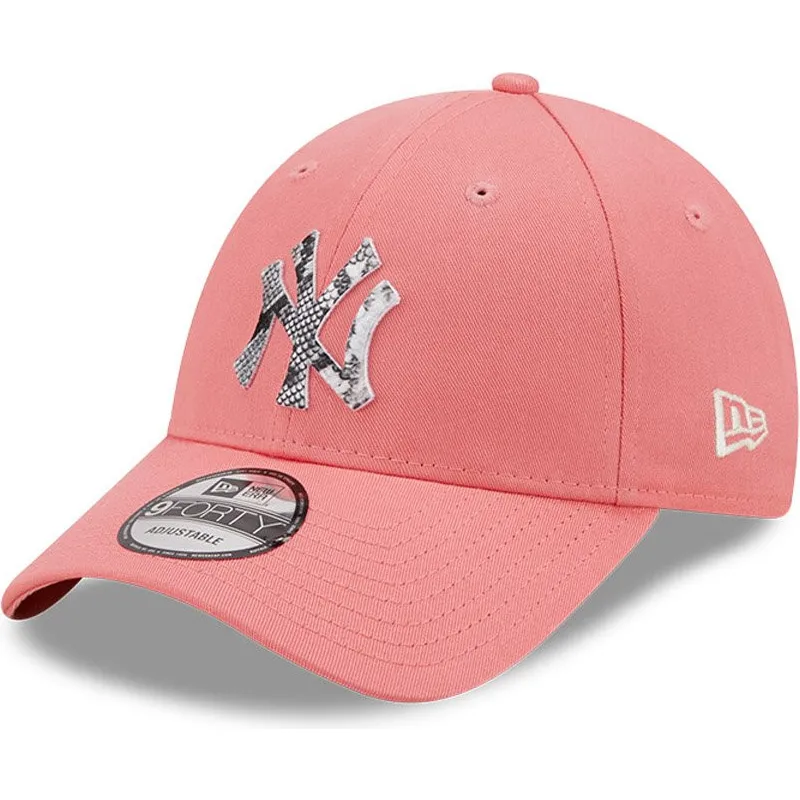 shapka-izvita-roza-reguliruem-9forty-infill-na-new-york-yankees-mlb-ot-new-era