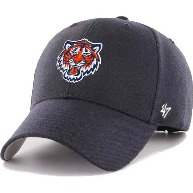 47-brand-curved-brim-mvp-logo-detroit-tigers-mlb-navy-blue-adjustable-cap