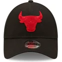 shapka-izvita-cherna-reguliruem-9forty-neon-pack-na-chicago-bulls-nba-ot-new-era