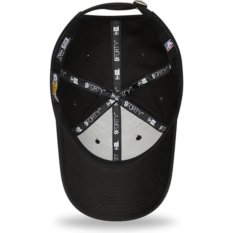 shapka-izvita-cherna-reguliruem-9forty-neon-pack-na-los-angeles-lakers-nba-ot-new-era