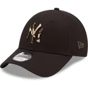 shapka-izvita-cherna-reguliruem-9forty-camo-infill-na-new-york-yankees-mlb-ot-new-era