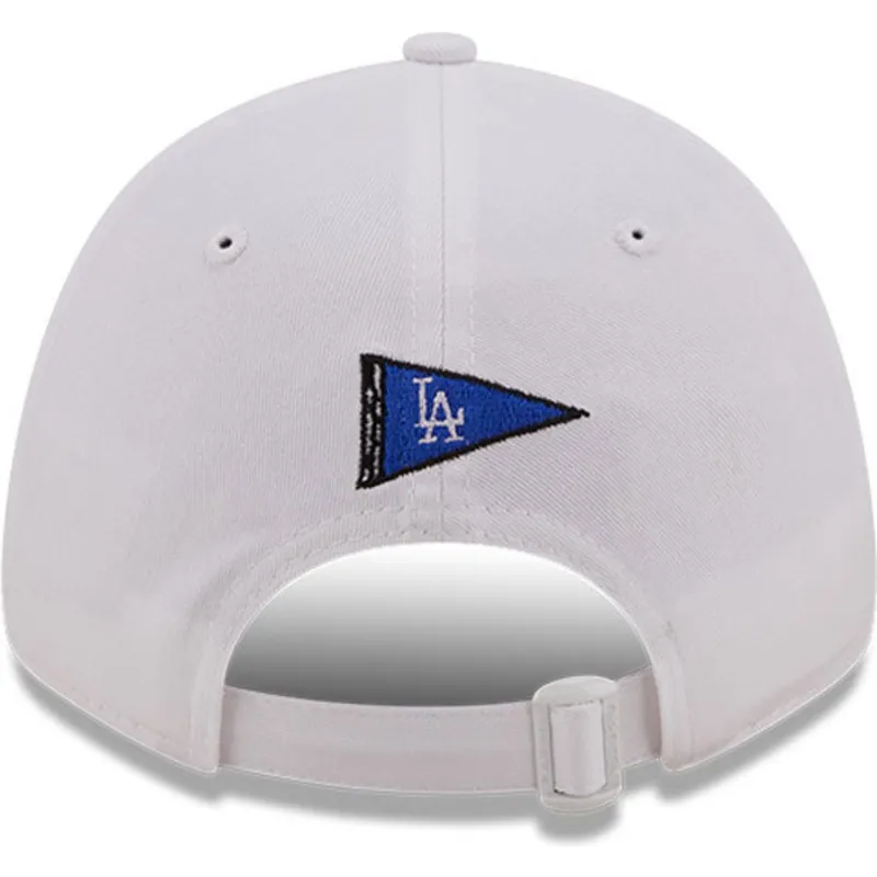 shapka-izvita-byala-reguliruema-dorado-9forty-stadium-food-na-los-angeles-dodgers-mlb-ot-new-era