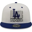 shapka-ploska-siv-snapbek-9fifty-white-crown-na-los-angeles-dodgers-mlb-ot-new-era