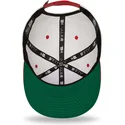 shapka-ploska-byala-snapbek-9fifty-white-crown-na-chicago-bulls-nba-ot-new-era