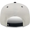 shapka-ploska-byala-snapbek-9fifty-white-crown-na-new-york-yankees-mlb-ot-new-era