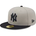shapka-ploska-siv-prilepnala-59fifty-parche-lateral-na-new-york-yankees-mlb-ot-new-era