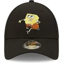 shapka-izvita-cherna-reguliruem-9forty-sporty-na-spongebob-ot-new-era