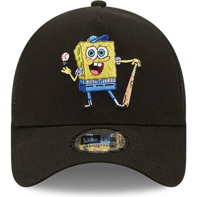 shapka-izvita-traker-cherna-snapbek-a-frame-sporty-na-spongebob-ot-new-era
