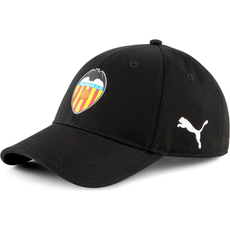 shapka-izvita-cherna-snapbek-team-na-valencia-cf-lfp-ot-puma