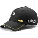 schwarze-verstellbare-kinder-cap-mit-gebogenem-schirm-von-snoopy-peanuts-von-puma