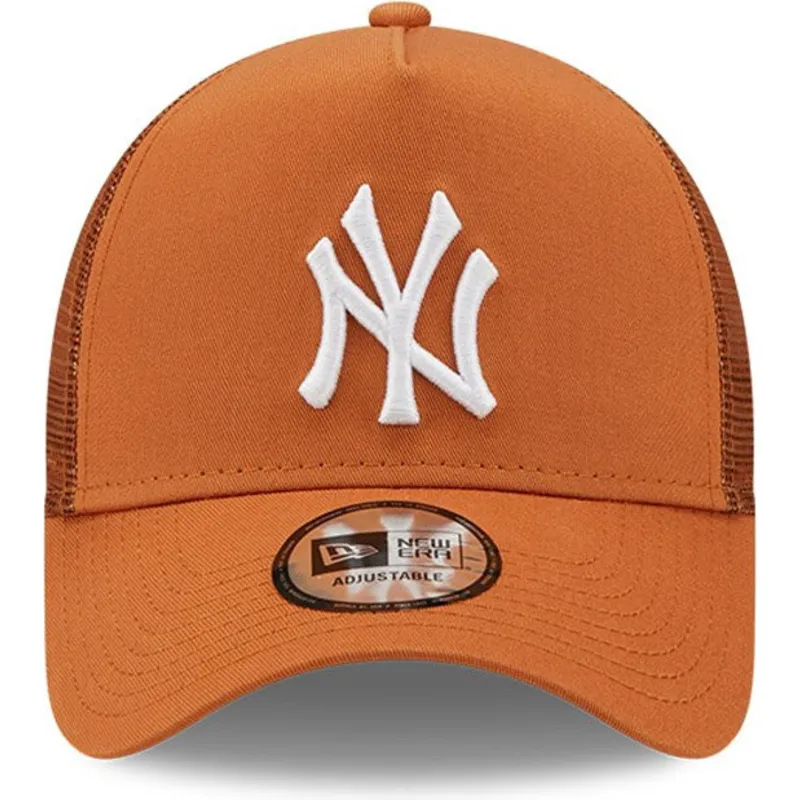 shapka-izvita-traker-kafyav-snapbek-a-frame-tonal-mesh-na-new-york-yankees-mlb-ot-new-era