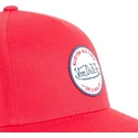 shapka-izvita-chervena-snapbek-kustom-kulture-col-red1-ot-von-dutch