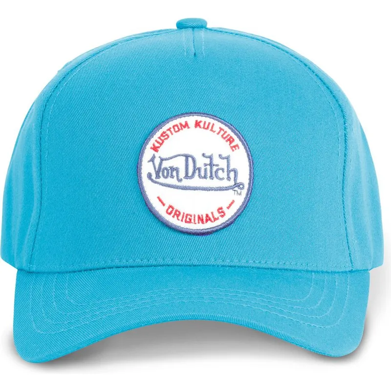 shapka-izvita-sinya-snapbek-kustom-kulture-col-dblu-ot-von-dutch