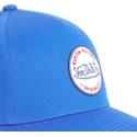 shapka-izvita-sinya-snapbek-kustom-kulture-col-rblu-ot-von-dutch