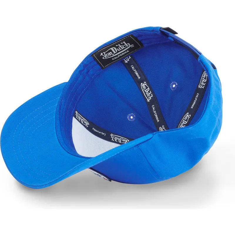 shapka-izvita-sinya-snapbek-kustom-kulture-col-rblu-ot-von-dutch